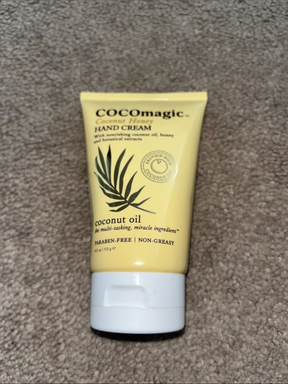 Coconut Oil Hand Cream - Yellow